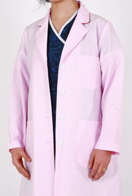 핑크케논 의사복 SU245 /  롱가운 의사가운 의사마이 의사자켓